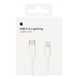 Cable iPhone / iPad Carga Rápida Usb C A Lightning 