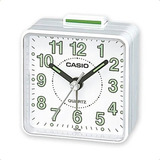 Reloj Despertador Casio Tq-140 Color Blanco 1.5v