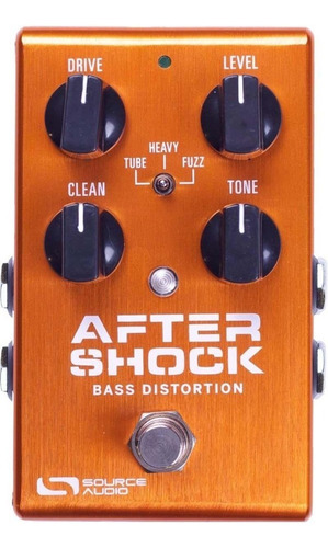 Pedal De Distorsión Bajo Source Audio Aftershock Bass Disto