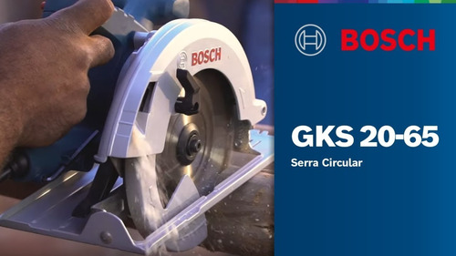 Serra Circular Bosch Gks 20-65 184mm 2000w 220v Leia Anuncio