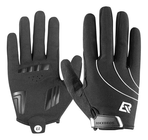 Guantes Moto Y Bici En Gel Mtb Y Ruta Rockbros S107