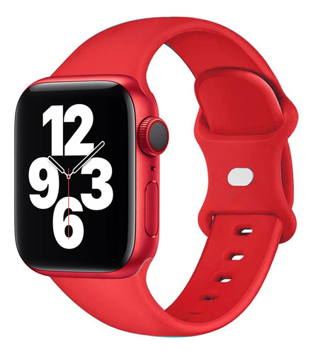 Correa De Silicona For Apple Watch Band 44 Mm 40 Mm 45 Mm