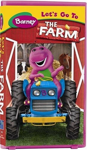 Vhs Barney En La Granja