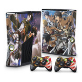 Skin Para Xbox 360 Slim Adesivo - Modelo 195