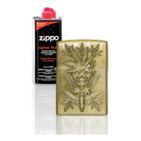 Kit Zippo / Gasolina + Encendedor Tipo Zippo Espada