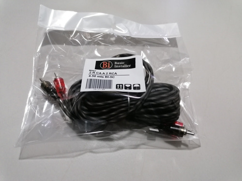 3 Extencion Rca 5.5m 2 Machos A 2 Machos Excelente Calidad 