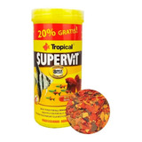 Ração Para Peixes Tropical Supervit Flakes 120g + 20% Bônus