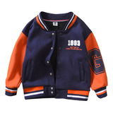 Chaqueta De Béisbol Para Niños En Primavera Y Otoño