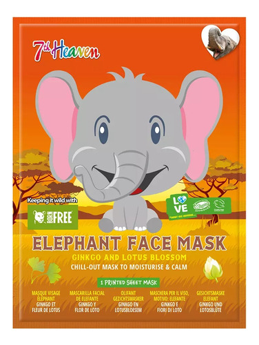 Face Food 7 Heaven Face Mask Elephant Ginko & Lotus Blossom