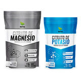 1 Kg Citrato De Magnesio + 1 Kg Citrato De Potasio Alimentic