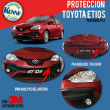 Toyota Etios 2023 5p Protección De Paragolpes Cromo  Kenny