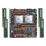 Kit X99 Xeon 2 Proc E5-2680 V4 + Placa Dual + 64gb Ddr4