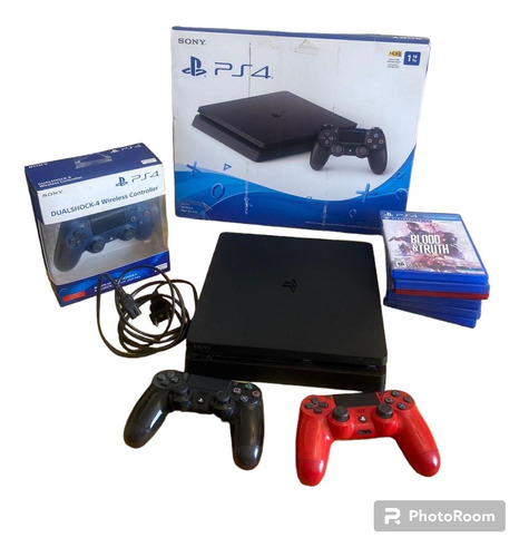 Consola Ps4 1tb Sony Playstation 4 Ultra Slim Y Ps Vr
