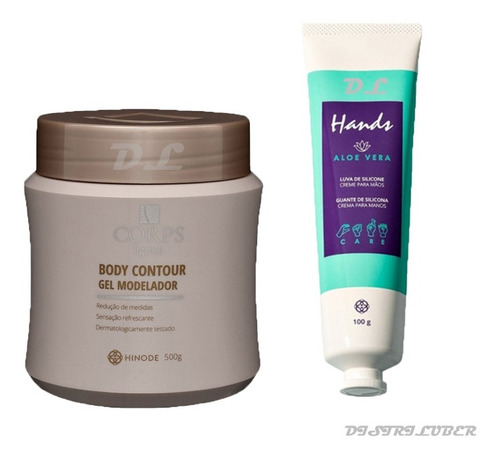 Gel Corps + Guante De Silicona Hinode - g a $156