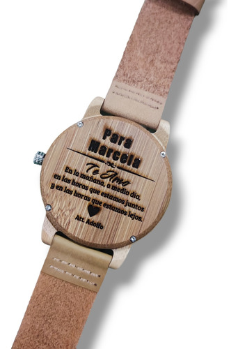 1 Reloj Grabado Personalizado Para Dama O Caballero Regalo