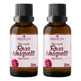  Kit Óleo Vegetal Rosa Mosqueta Clareador De Manchas Dermcos