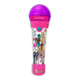 Microfone Rockstar Barbie C/ Mp3 Player F00200 - Fun