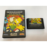 Jogo Para Mega Drive The Simpsons Barts Nightmare Tectoy