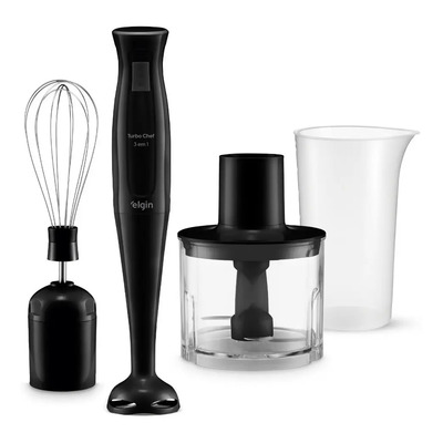 Mixer Turbo Chef 3 Em 1 200w Triturador E Fuet Elgin | Frete grátis