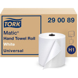 Tork Matic Paper Rollo De Toallas De Mano Blanco H1,