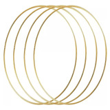 Aro De Metal Con Diseño Floral Big Rings Dreamcatcher, 40 Cm
