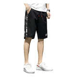 Bermuda Men Casual Short Loose Comfortable Fashion Pockets