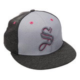 Gorra Cerrada, Saraperos De Saltillo Liga Lmb, 59fifty, Gris