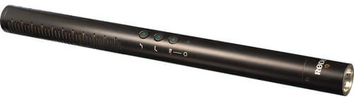 Microfone Rode Ntg-4+ Shotgun Condensador Phantom Cor Preto