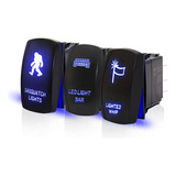 Barra De Luces Led Rocker Switch Sasquatch Lights Iluminada