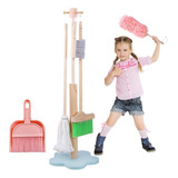 Juego Limpieza Para Niñas Kit Limpieza Juguete