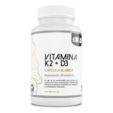 Vitamina K2 + D3  60cap Suplementos Ryd