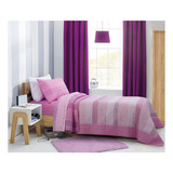 Cubrecama Quilt  Matelaseado Juvenil + Sabana  - 1½ Plaza