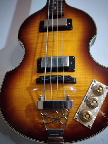  EpiPhone Bajo Viola Bass Tipo Hofner Vintage Sunburst  Bajo