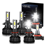 Visvic Kit De Conversión De Bombillas Led Para Faros Delante