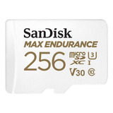 Tarjeta Sandisk Microsdxc Max Endurance 256gb Con Adaptador
