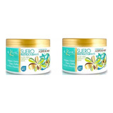 Kit 2 Nekane Suero Reestructurante Argan Aloe Hidrat Cabello