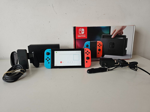 Nintendo Switch Standard  2017 Rojo Y Azul + Accesorios