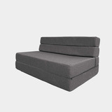 Sofa Cama Blend Matrimonial Tela Magic Grey - Inlab Muebles