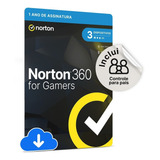 Norton 360 Gamers 12 Meses Com Goptimizer 03 Pc Imediato ! 