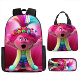 Bolsas Escolares Da Trolls World Tour Lancheiras De Desenhos