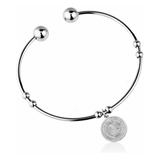 Bracelete Pulseira Feminino Pingente São Bento Nossa Senhora