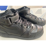 Tênis Air Force 1 Cano Alto Preto. Ano2016