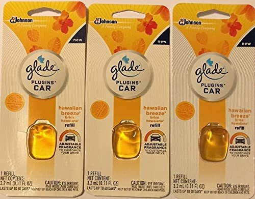 Glade Plugins - Recambio Para Ambientador De Coche (0,11 Fl 