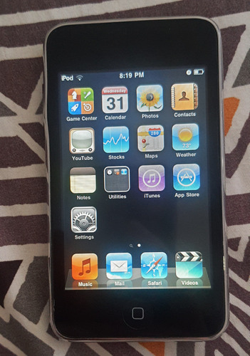 iPod Touch 2da Generacion 8gb De Coleccion En Perfecto Estad