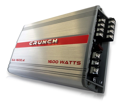 Amplificador Crunch Sa-1600.4 Clase Ab 1600w 4 Canales