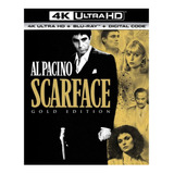 Película 4k + Blu-ray Original Scarface 1983 Al Pacino