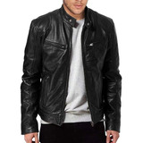 Auxamy Chaqueta Biker Para Hombre Para Hombre Rompevientos