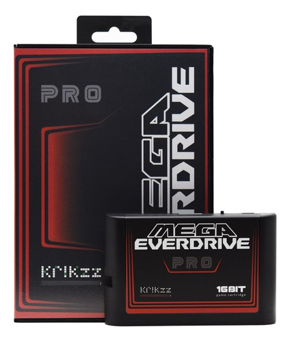 Mega Everdrive Pro Original Krikzz - P. Entrega + Cartão Sd!