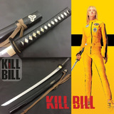 Espada Katana Kill Bill Hattori Hanzo Aço Damasco Afiada