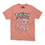 Playera Mew Pokemon Ash Campeon Pika Chu Game Boy Legendario